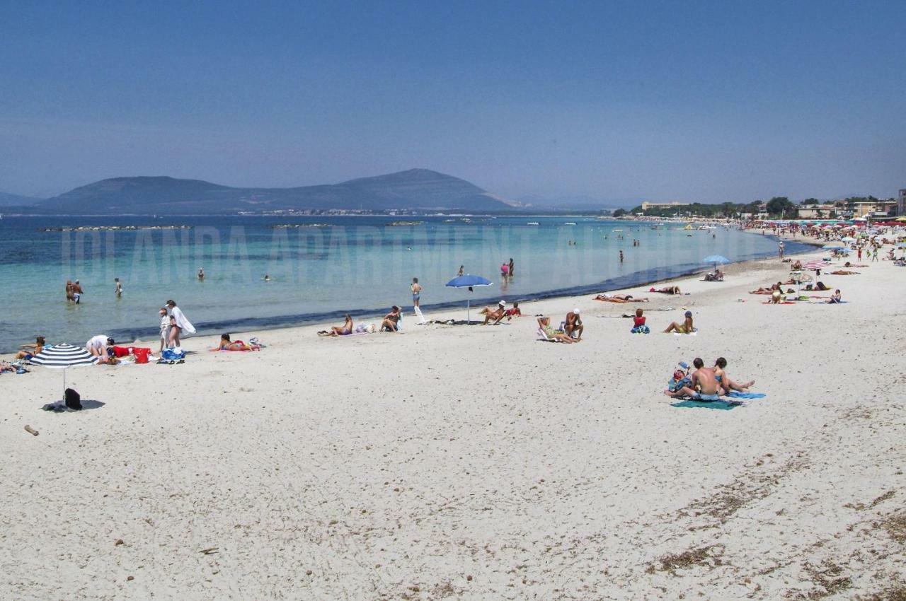 Iolanda Apartment 30M From Seaside Alghero Exteriör bild