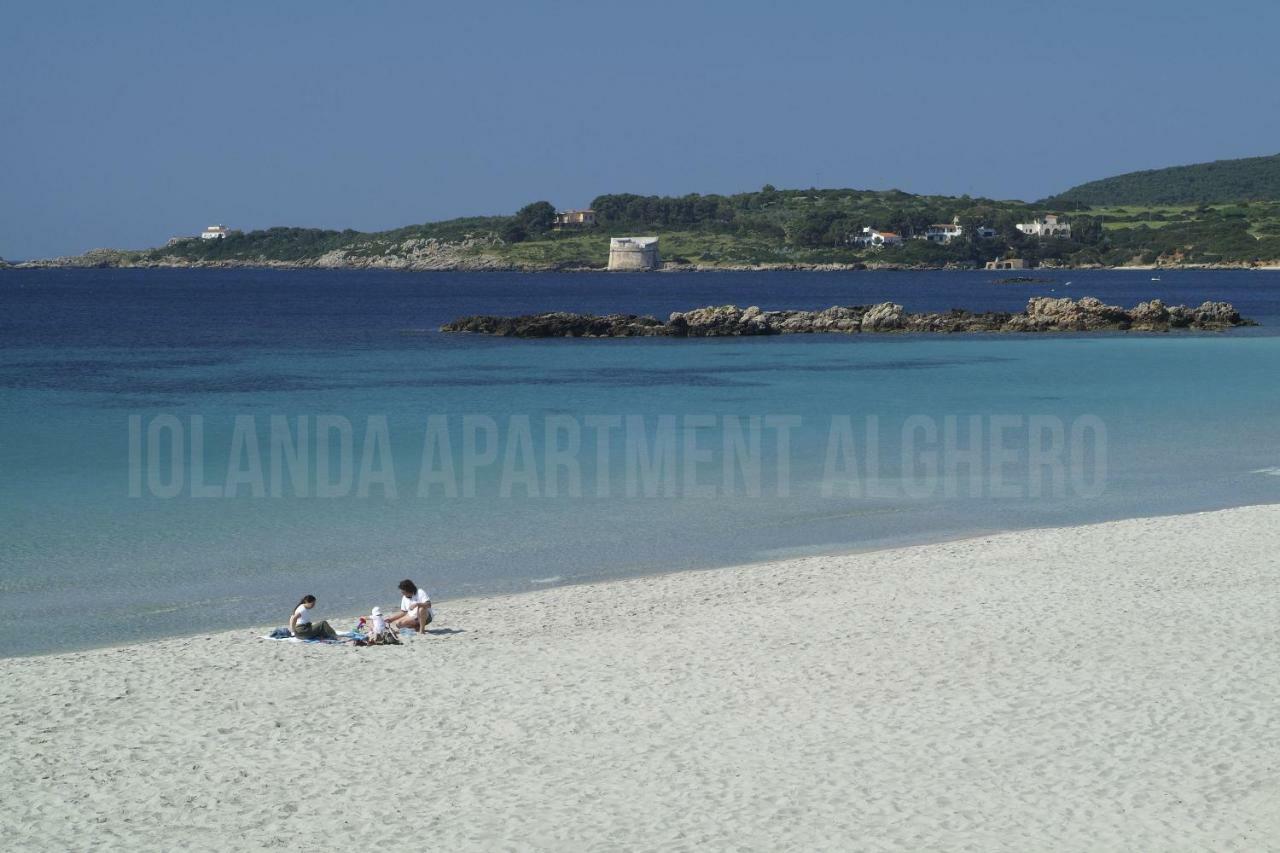 Iolanda Apartment 30M From Seaside Alghero Exteriör bild